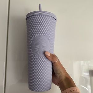 NWT! STARBUCKS Mexico lilac studded tumbler
